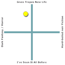 Excellent storytelling, though slightly more supernatural than dark.